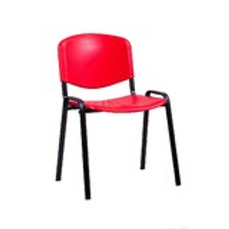 Konferenční plastová židle ISO Červená Mazur
