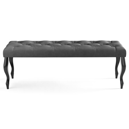 Lavice CHESTERFIELD 120x40 cm Grafit Signal-nabytek